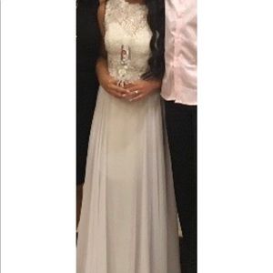 Beautiful long white dress